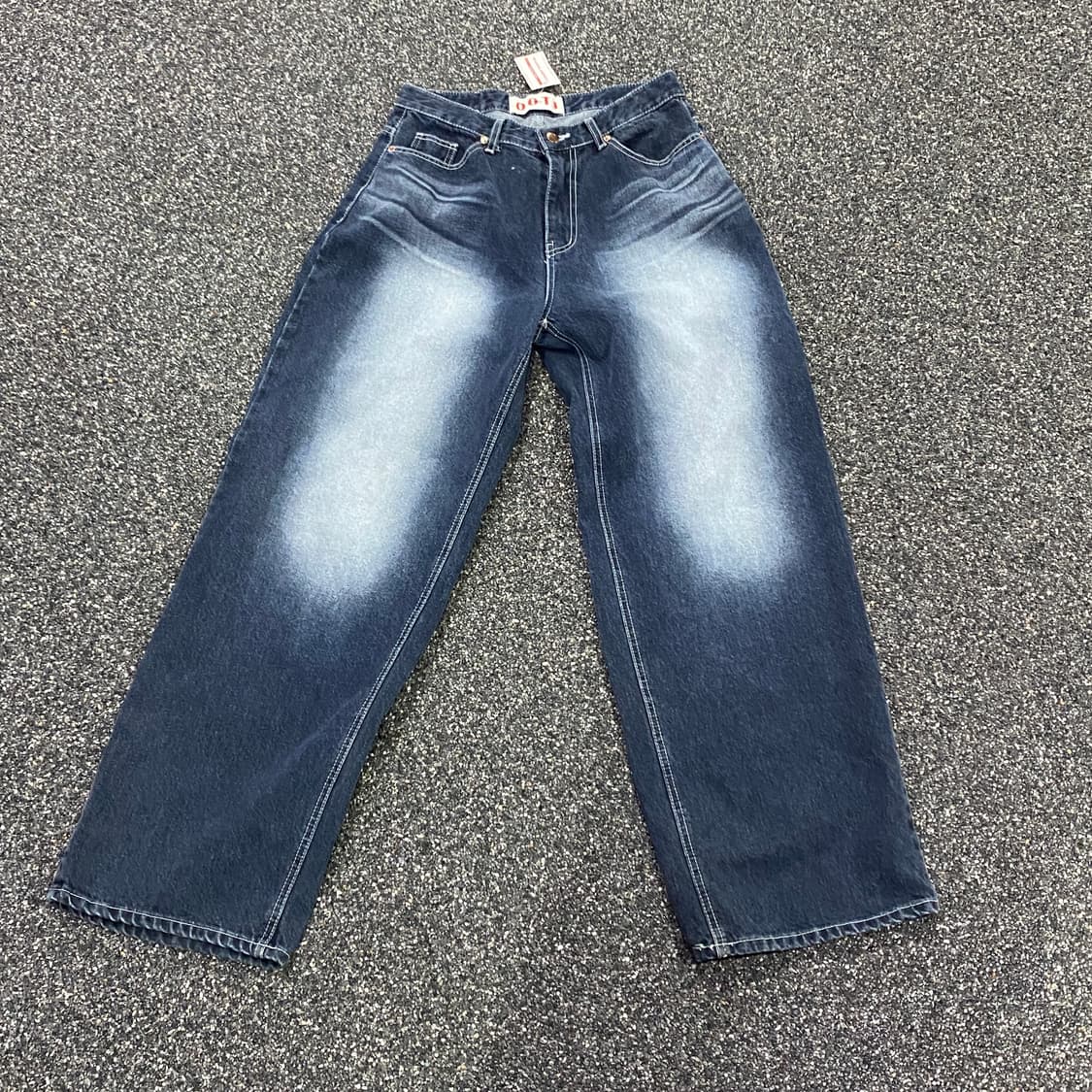 OOTJ 워싱 와이드 데님팬츠 B3149 상품이미지3