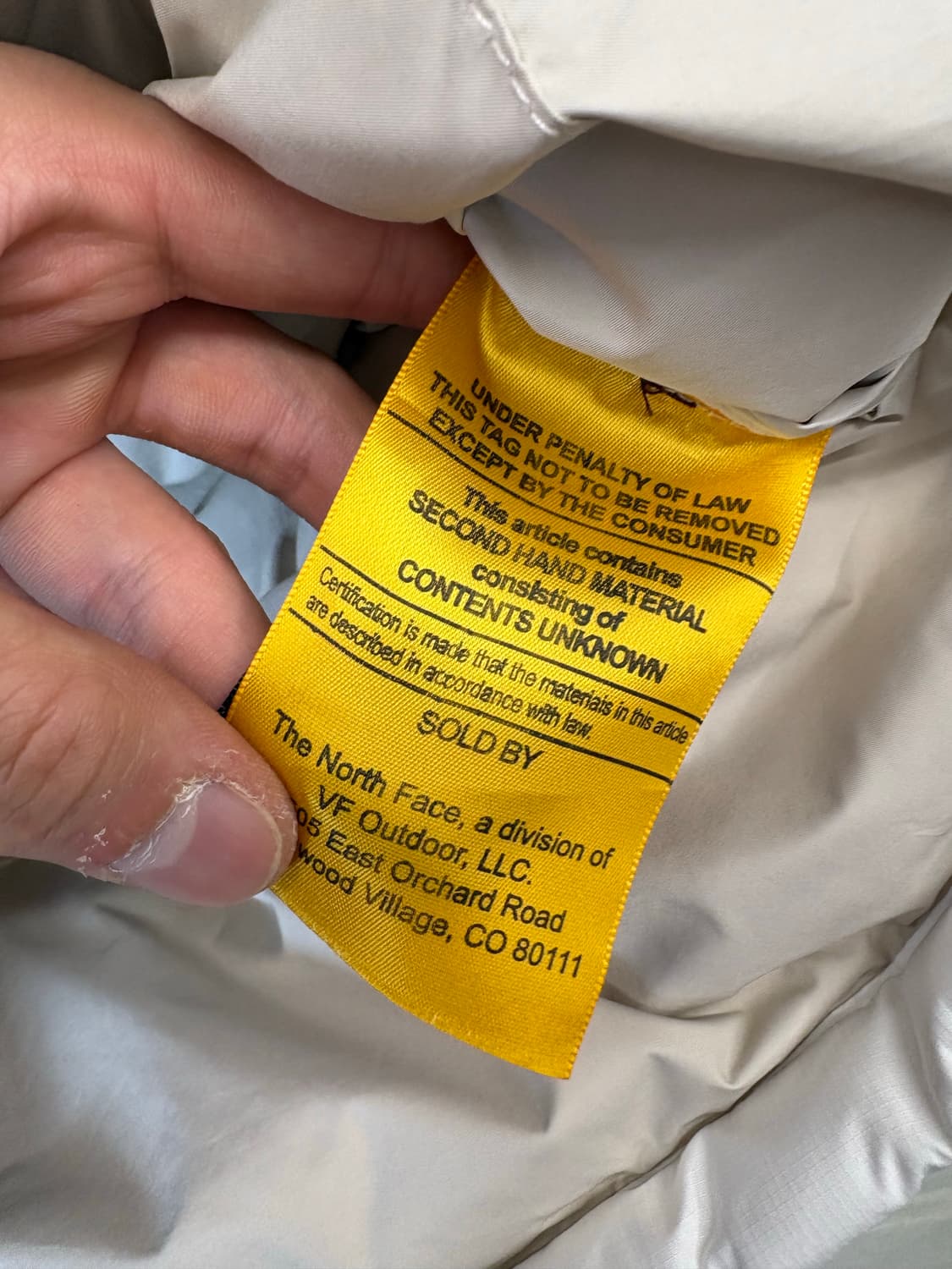 노스페이스 오리털 눕시 패딩 상품이미지6