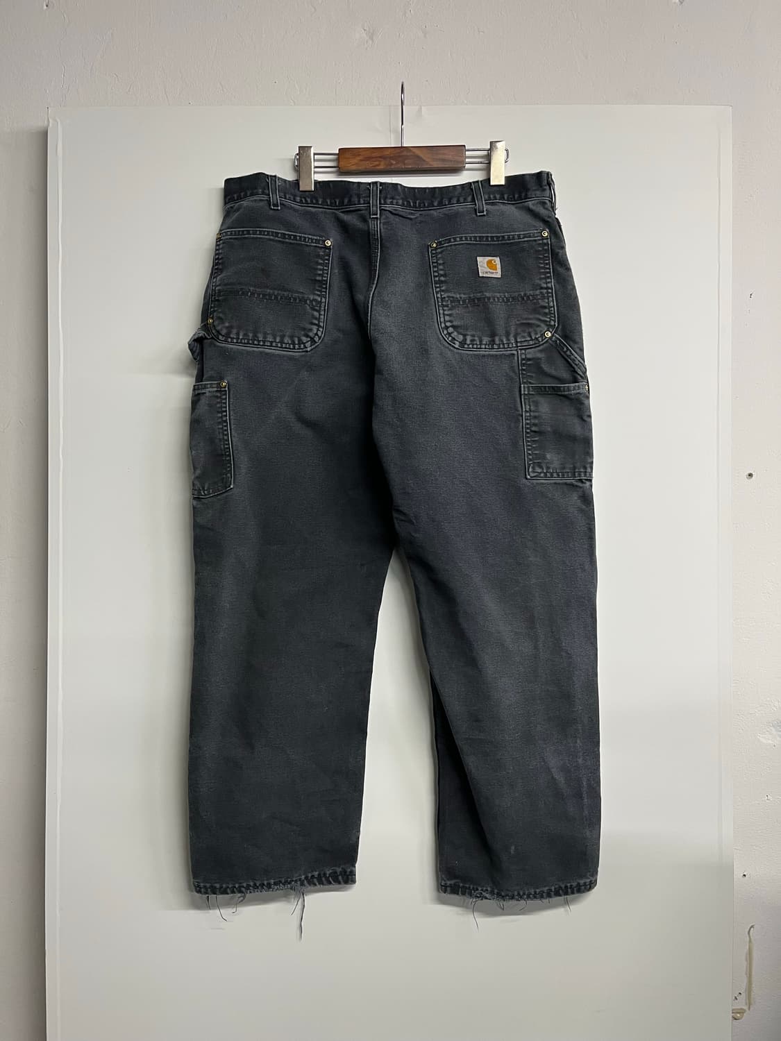 00s 칼하트 더블니 블랙 38x30 상품이미지3