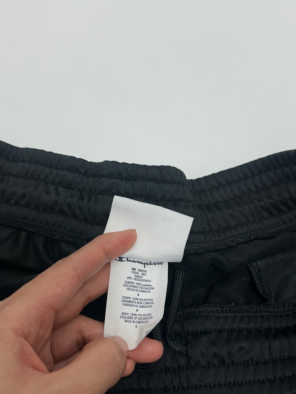 챔피온 트리코 사이드 테잎로고 트랙팬츠 트레이닝 바지 상품이미지10