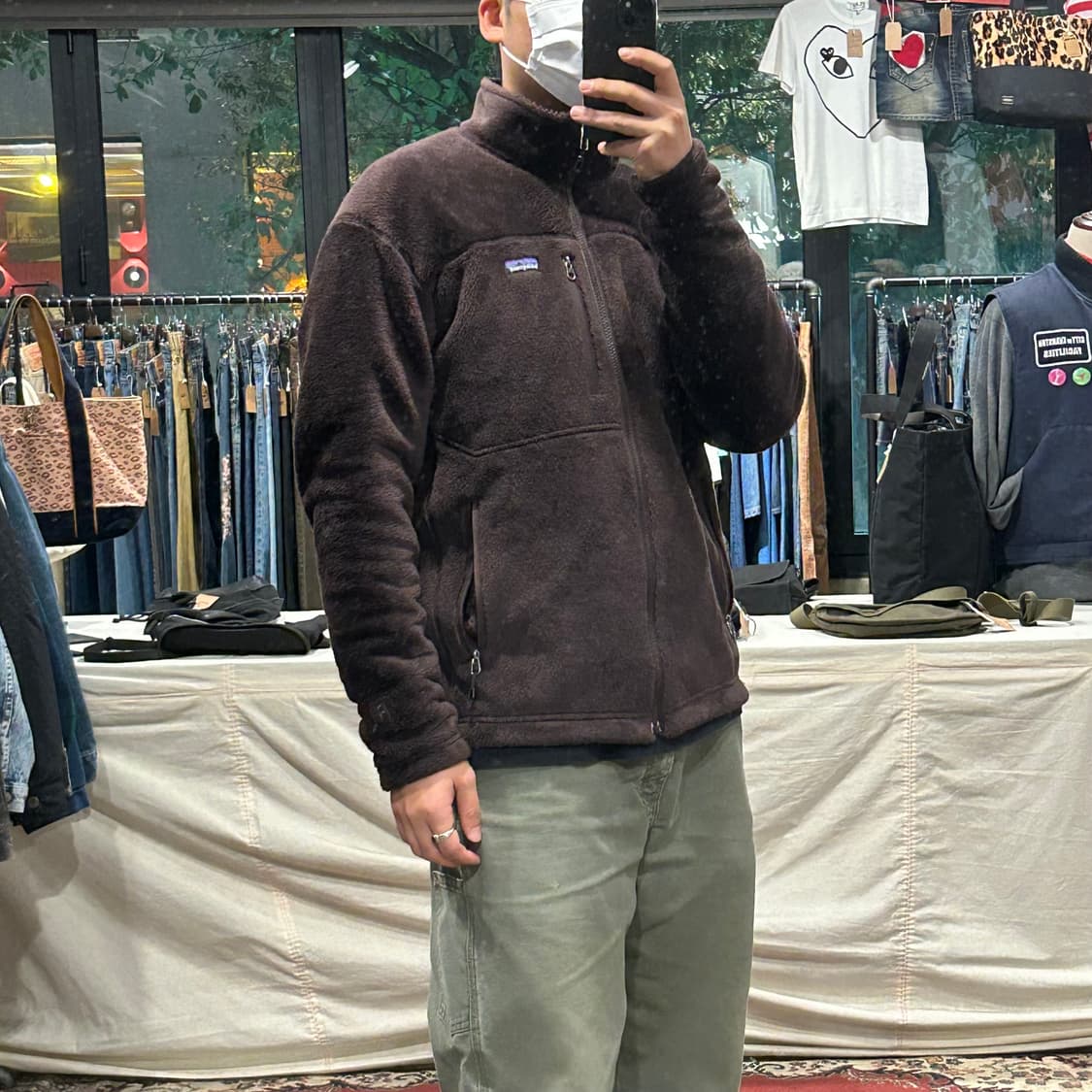 L) 파타고니아 R1 플리스 집업 자켓 상품이미지10