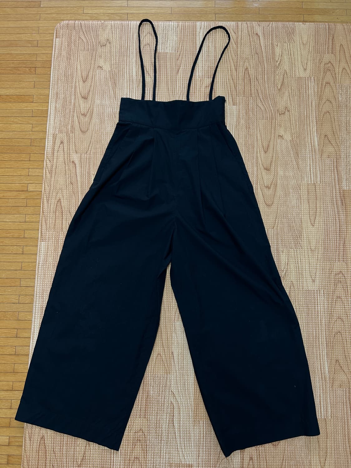 엔폴드 오버롤 디테일 와이드팬츠 상품이미지7