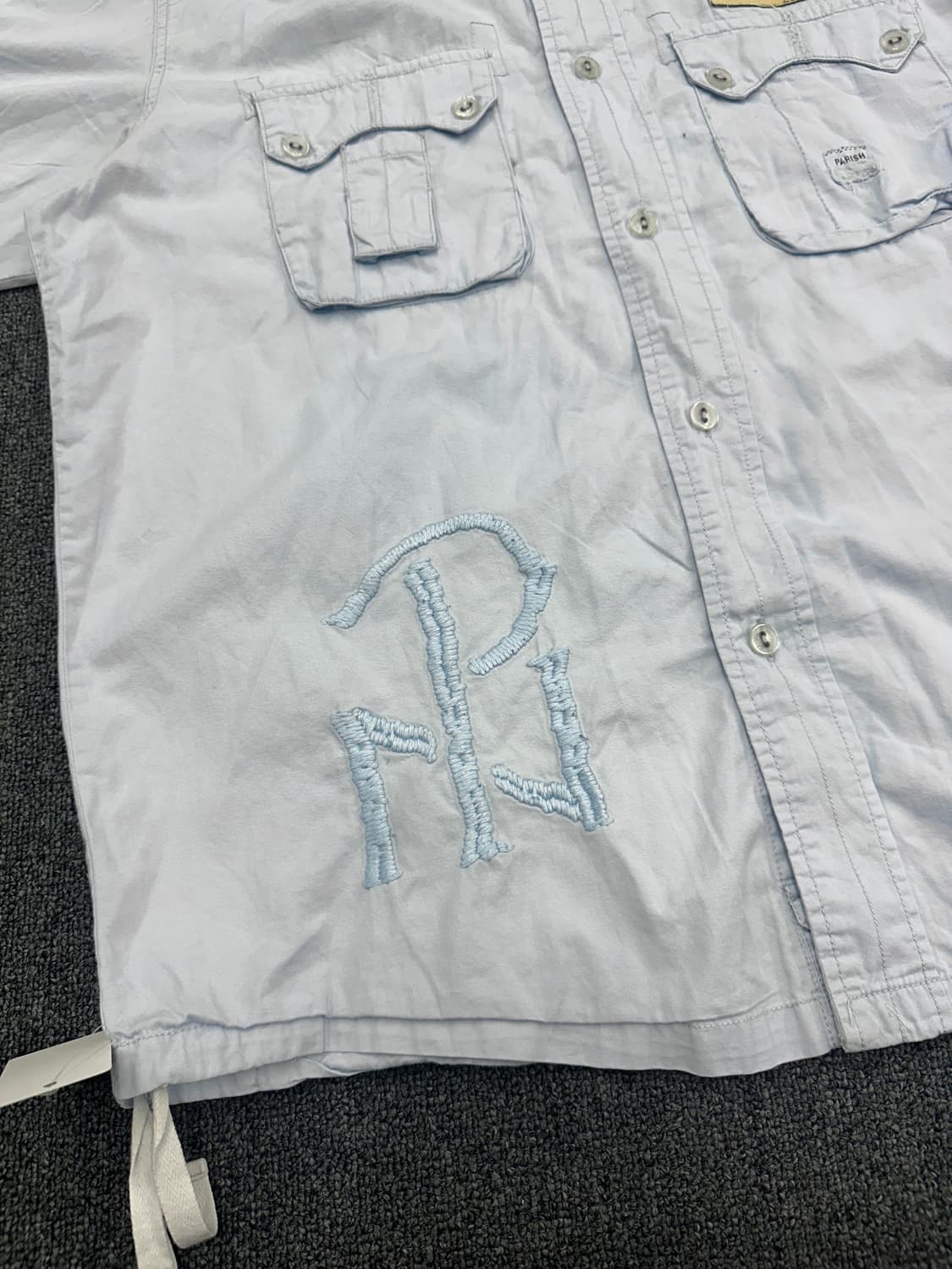 3XL) Parish Nation 빈티지 프린팅 반팔셔츠 상품이미지8