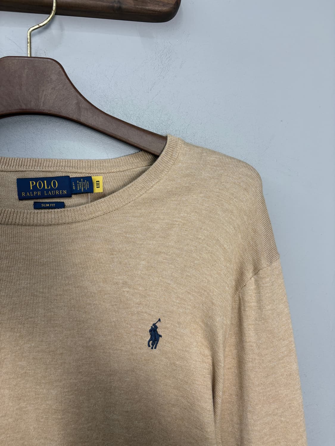 폴로랄프로렌 신형라벨 베이직 슬림핏 니트 A3571 상품이미지3