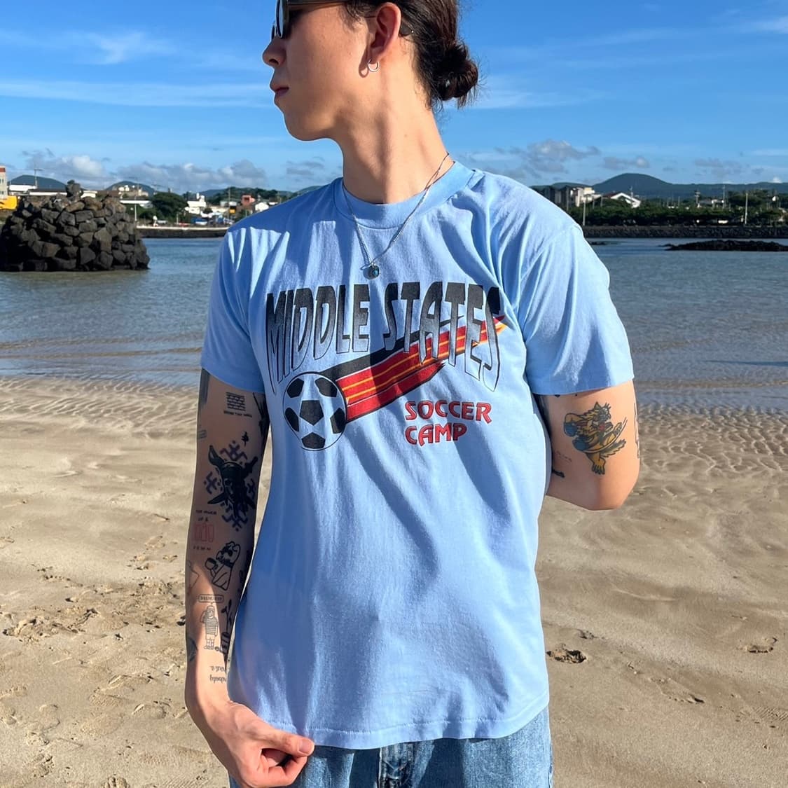 90s USA HANES T-shirts  상품이미지1