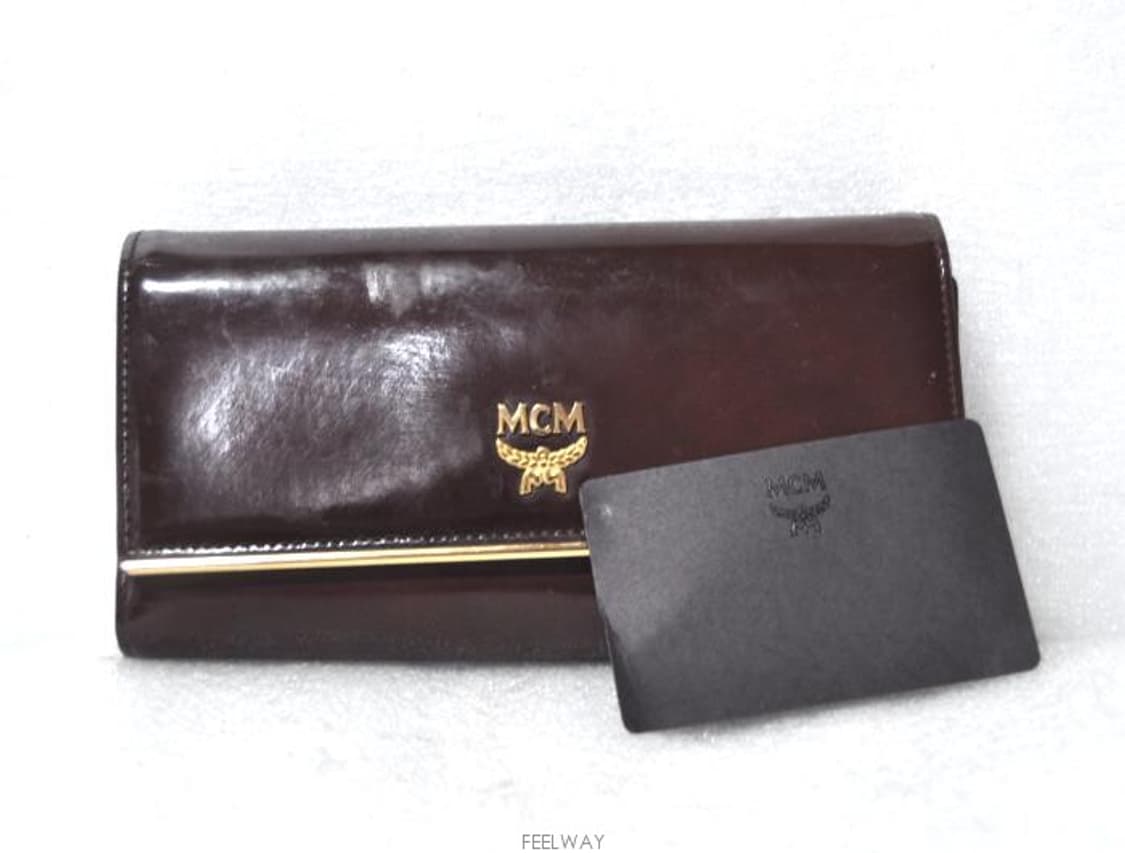 MCM(엠씨엠)/여성에나멜장지갑(정품) 상품이미지1