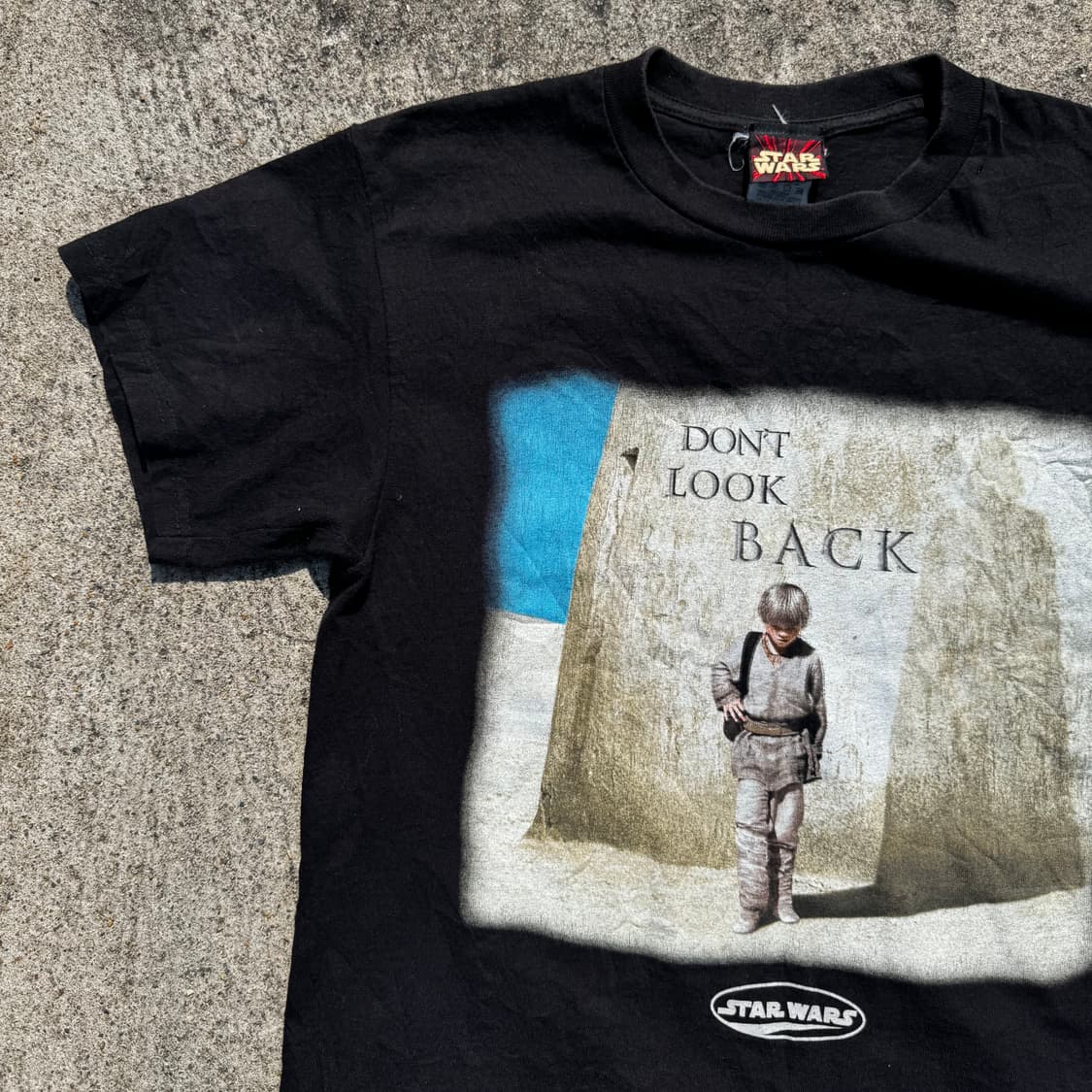 [M] 90s Star Wars Don't Look Back 티셔츠 상품이미지3