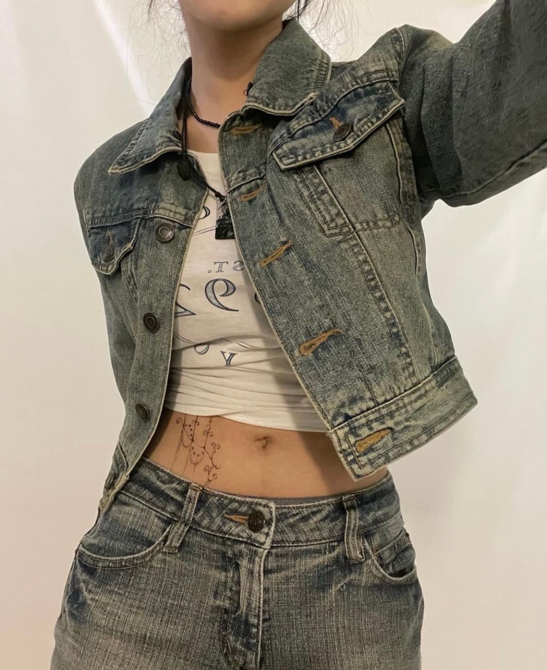 도요샛 데님 세트 상품이미지1