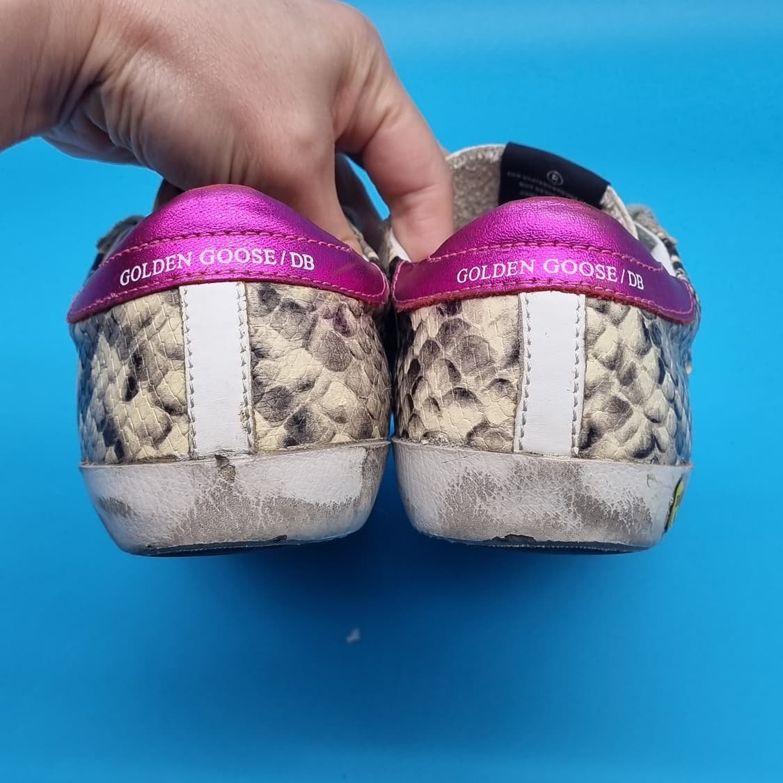 O 골든구스 슈퍼스타 스네이크 아동운동화 220 상품이미지4