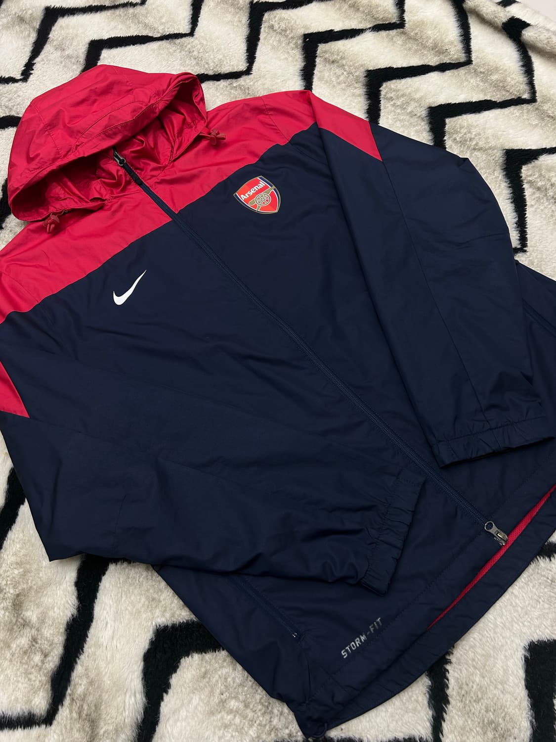 [2XL]나이키 13-14 아스날 스톰핏 바람막이/네이비레드 상품이미지2