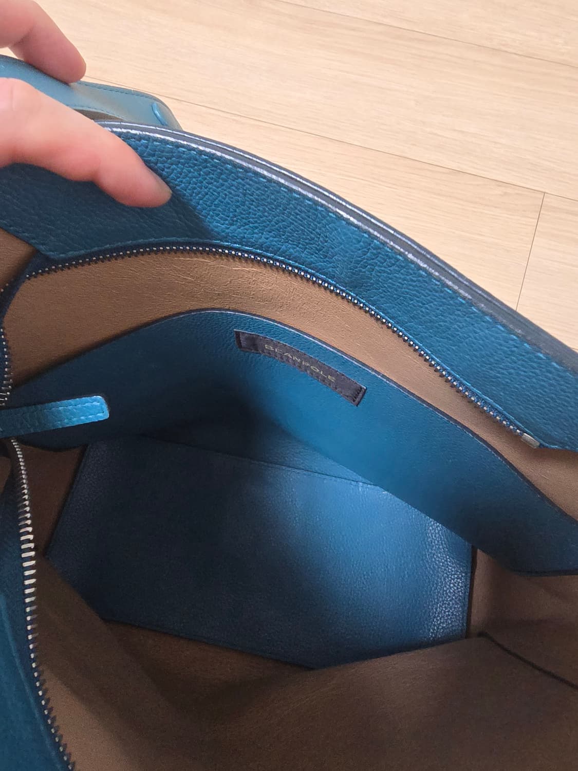 빈폴 소가죽 숄더백 상품이미지6