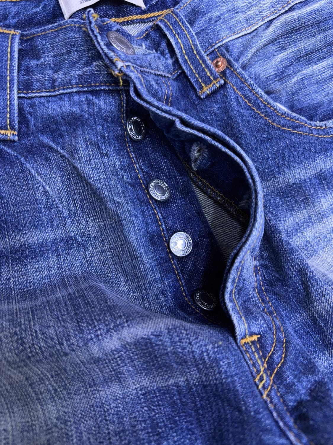 리바이스 501 빈티지 00's 워싱 레귤러핏 데님팬츠 32 상품이미지6