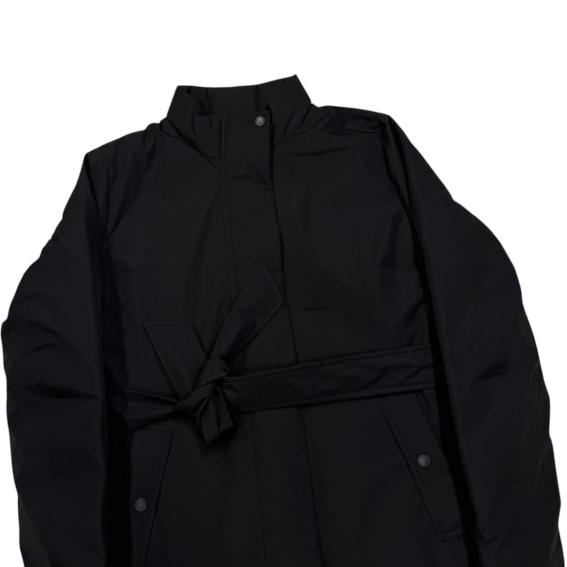 헨리코튼 골프 벨트 구스다운 패딩 코트 자켓 블랙 M 95 상품이미지2