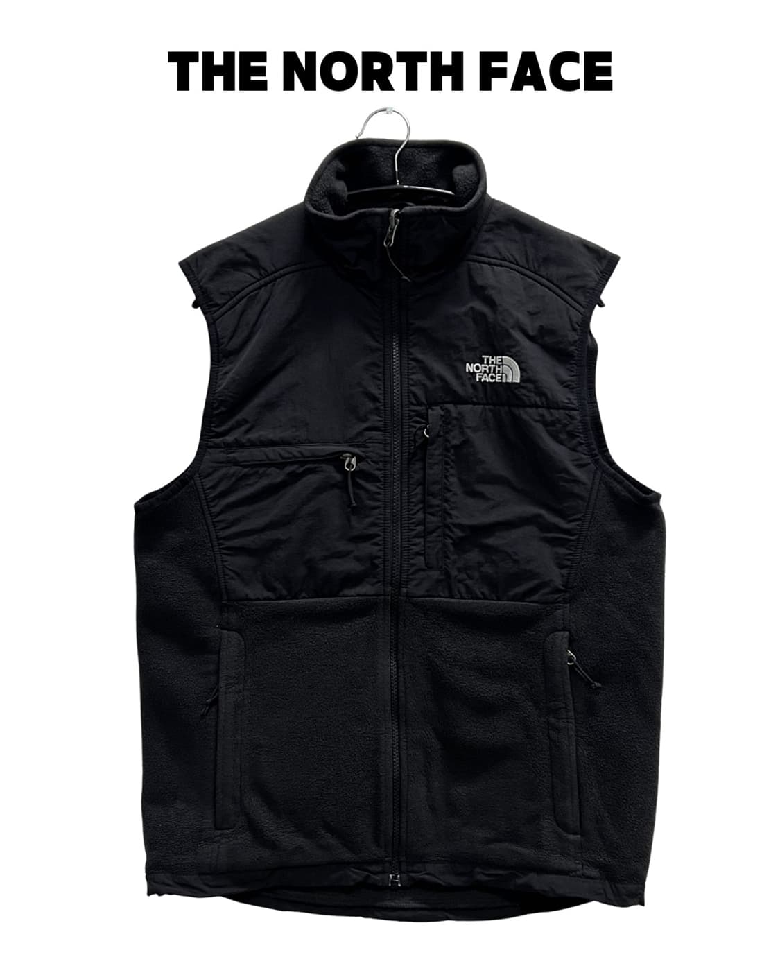 노스페이스 데날리 플리스 베스트 블랙 상품이미지1