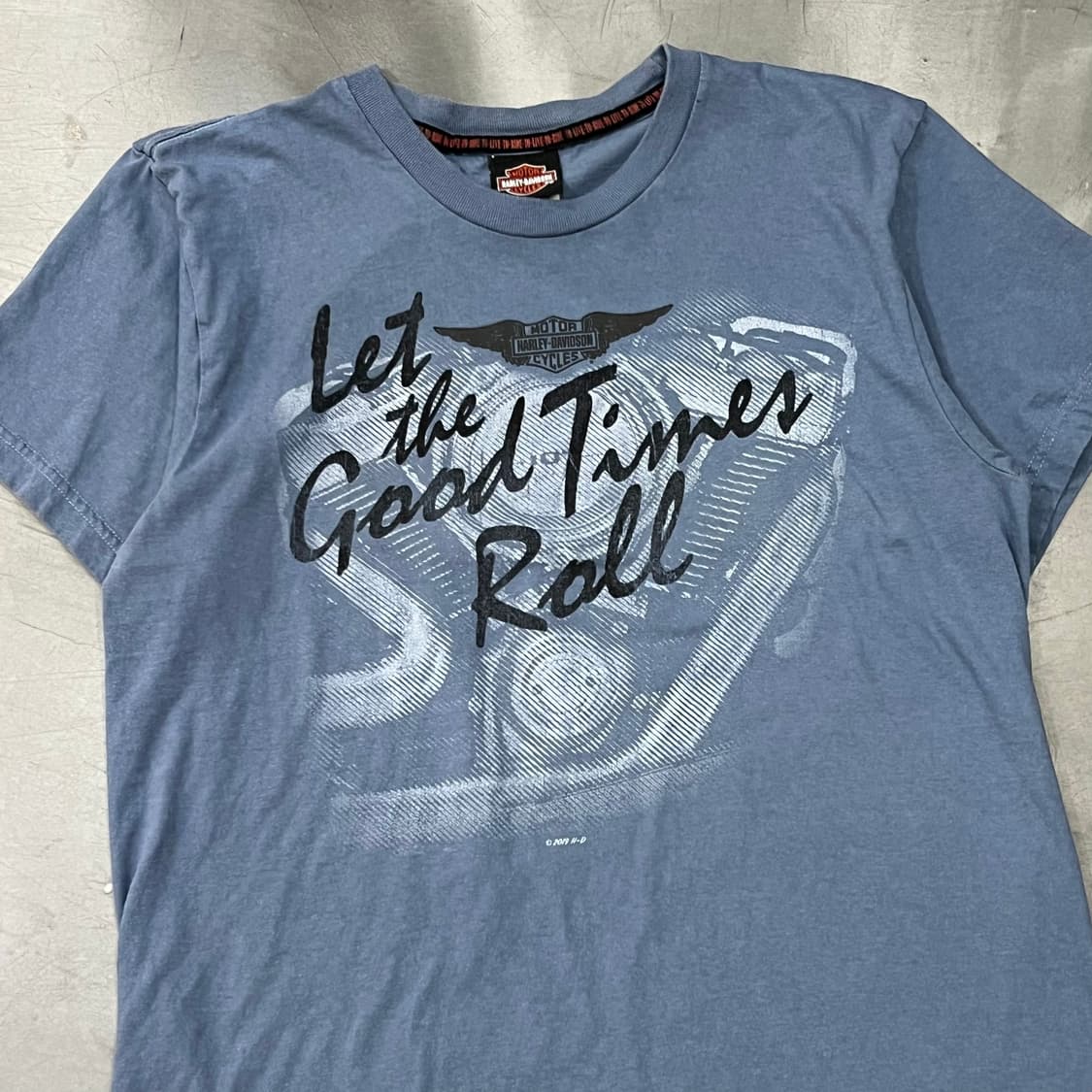  USA 할리데이비슨 프린팅 반팔티 y15749 상품이미지3