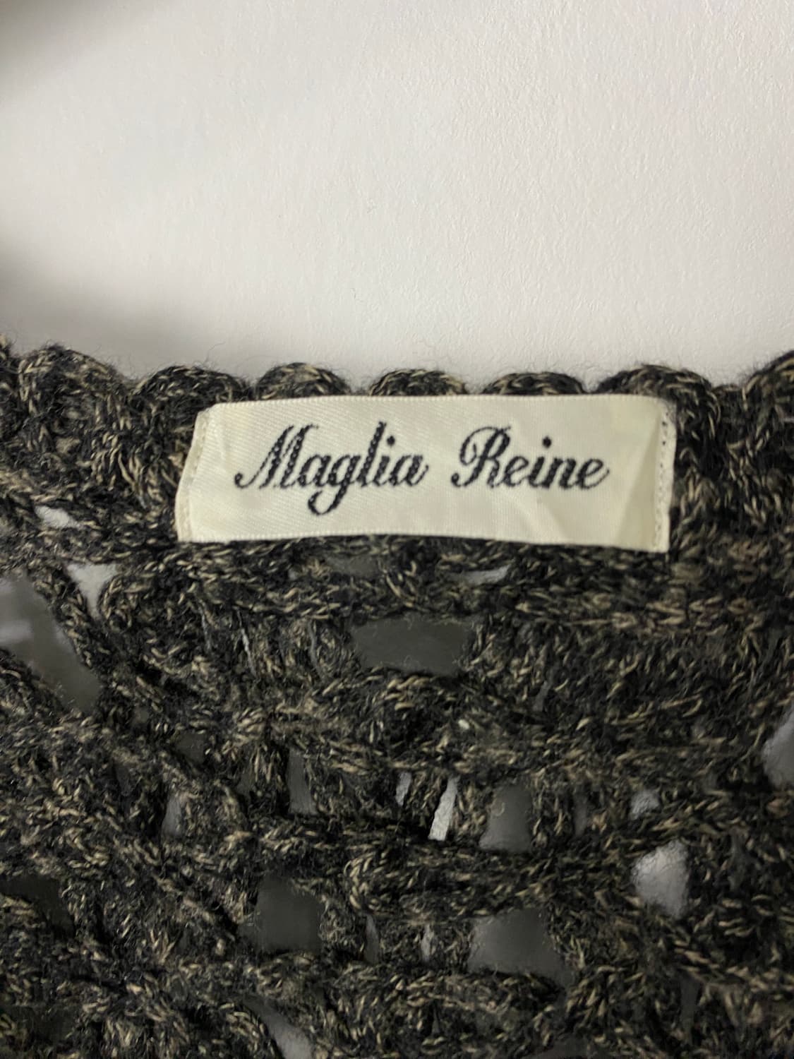 빈티지 maglia reine 크로셰 울 베스트 자켓 상품이미지8