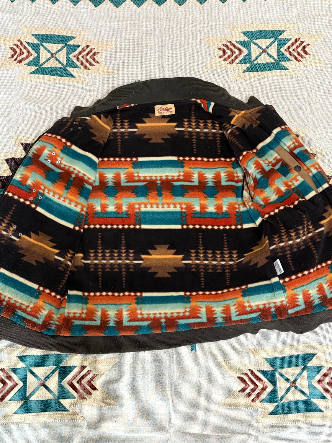 Indian motorcycle 파이어맨 덱 탱커 자켓 상품이미지3