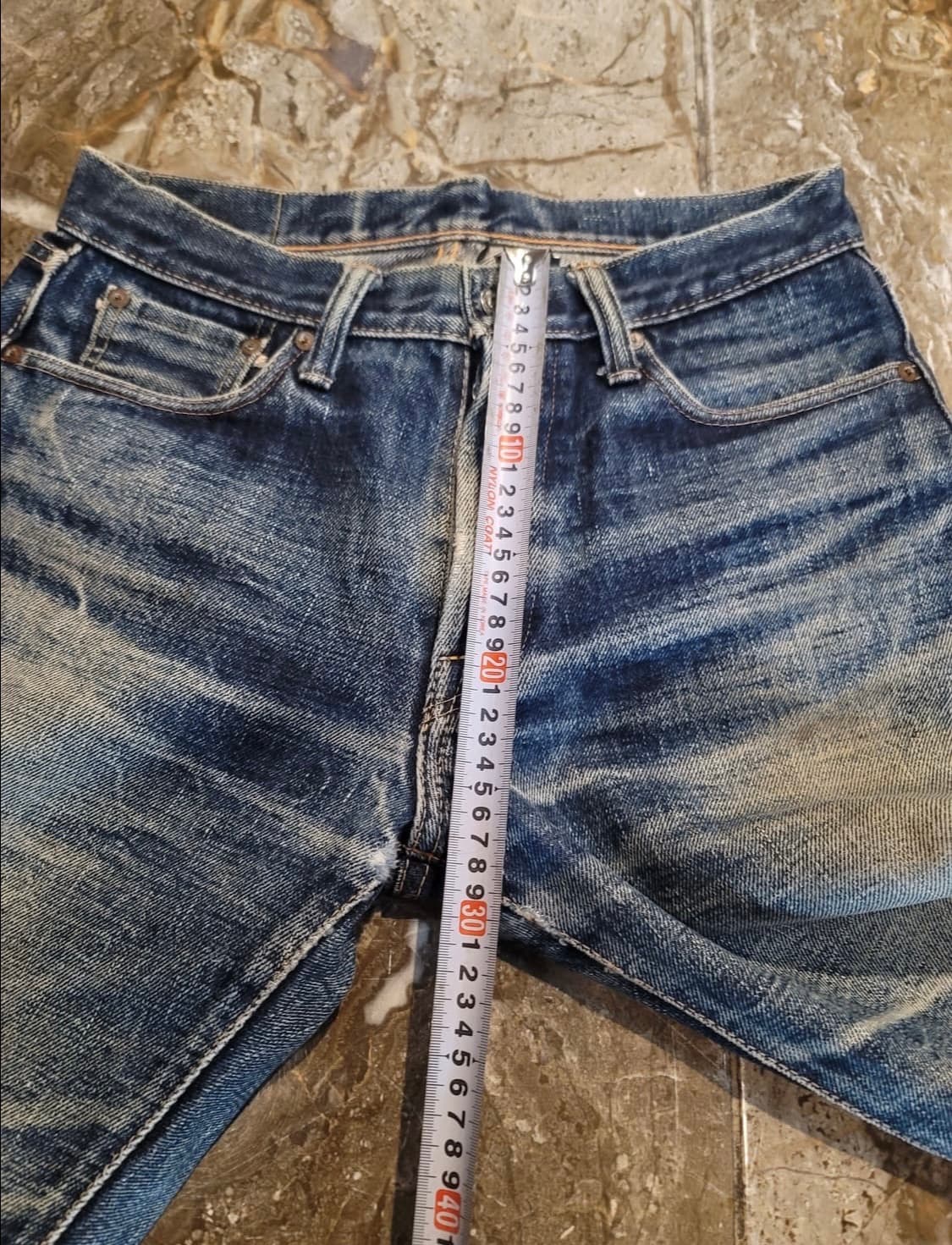 사무라이진 21oz 하드워시 셀비지 데님팬츠 상품이미지7