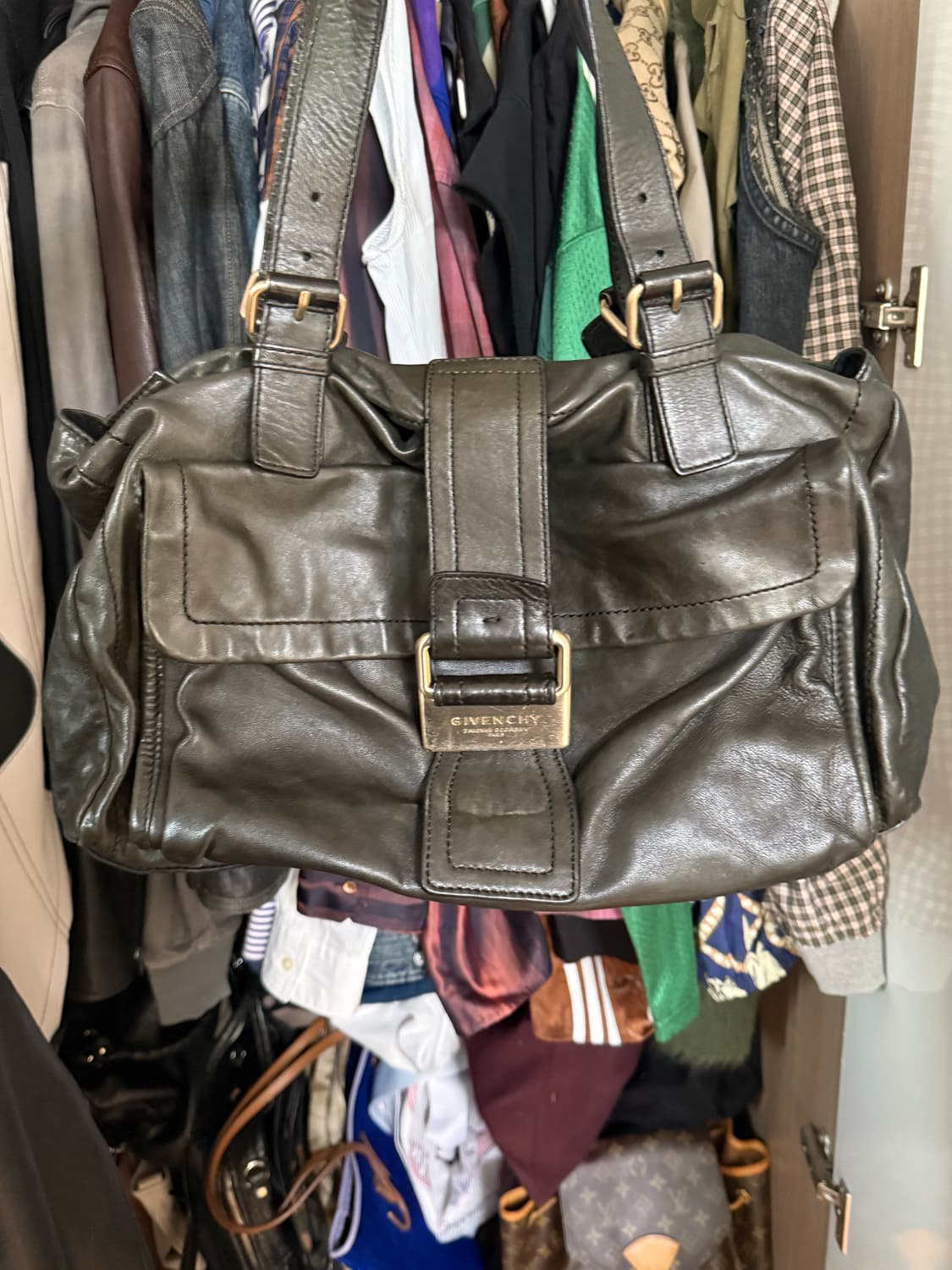 지방시 조지 5 레더 핸드백 상품이미지1