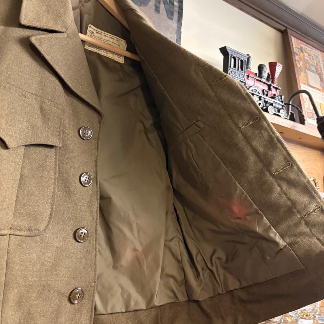 WW2 1943 US Army Ike Jacket 34R 260616-1 상품이미지4