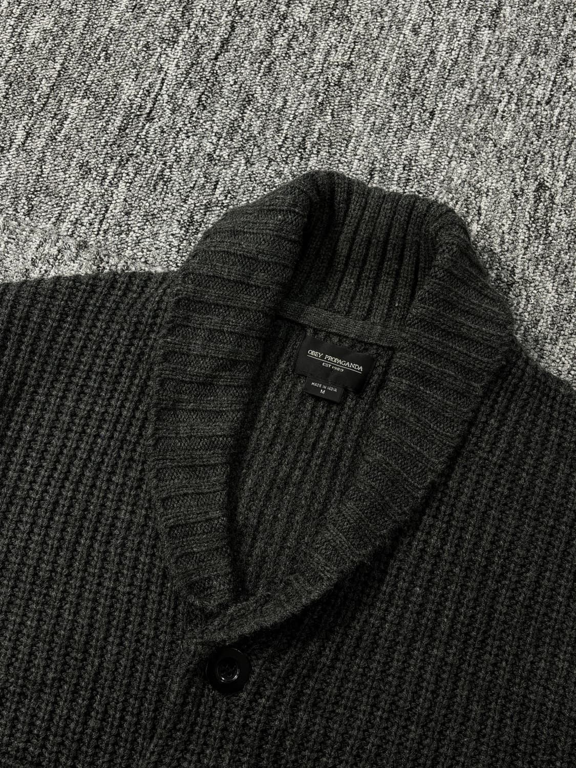OBEY PROPAGANDA 숄카라 가디건 상품이미지4