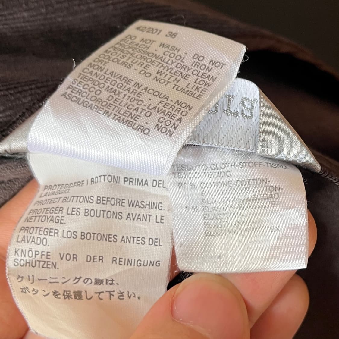 막스마라 메인라인 코듀로이 테일러드 자켓 상품이미지8