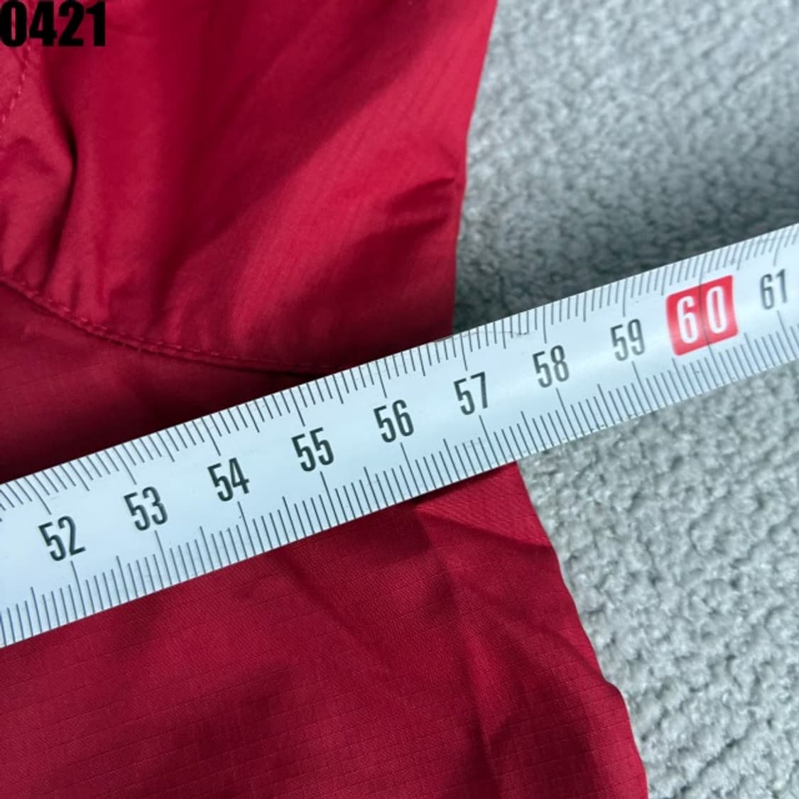 나이키 골프 레드 웜업 바람막이 V넥 100 상품이미지5