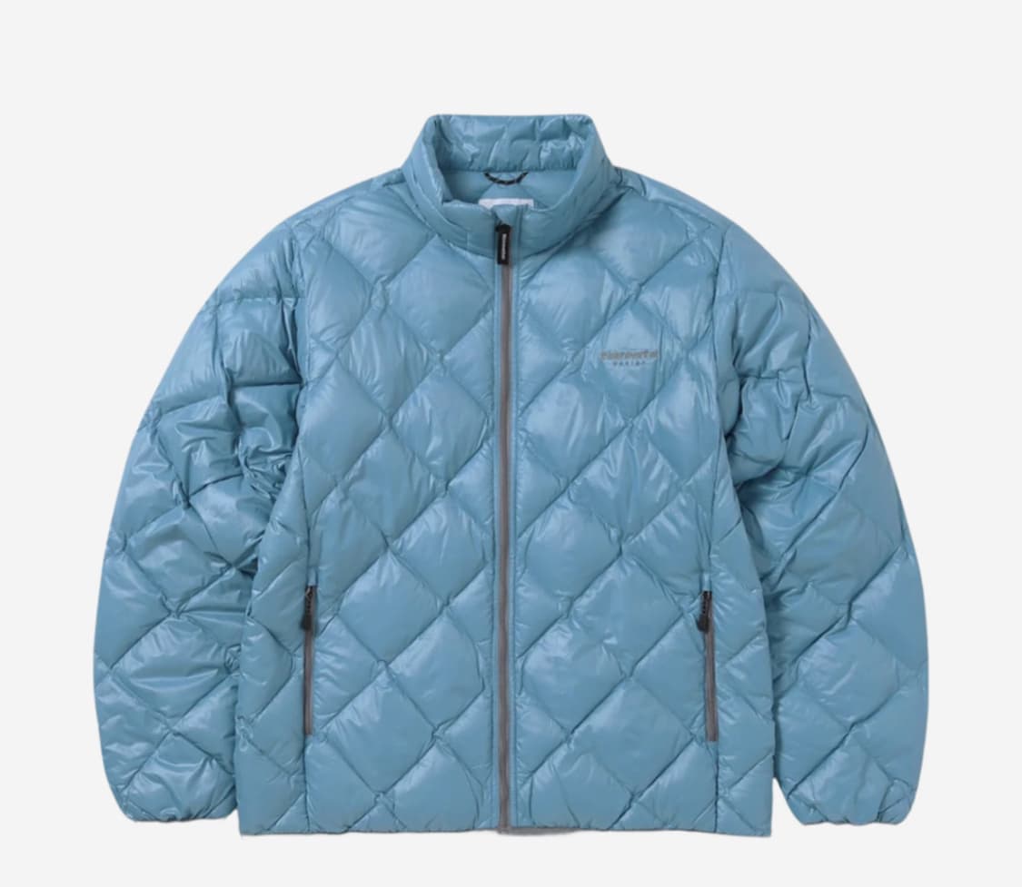 디스이즈네버댓 울트라라이트 다운 자켓 블루 m 경량패딩 상품이미지1