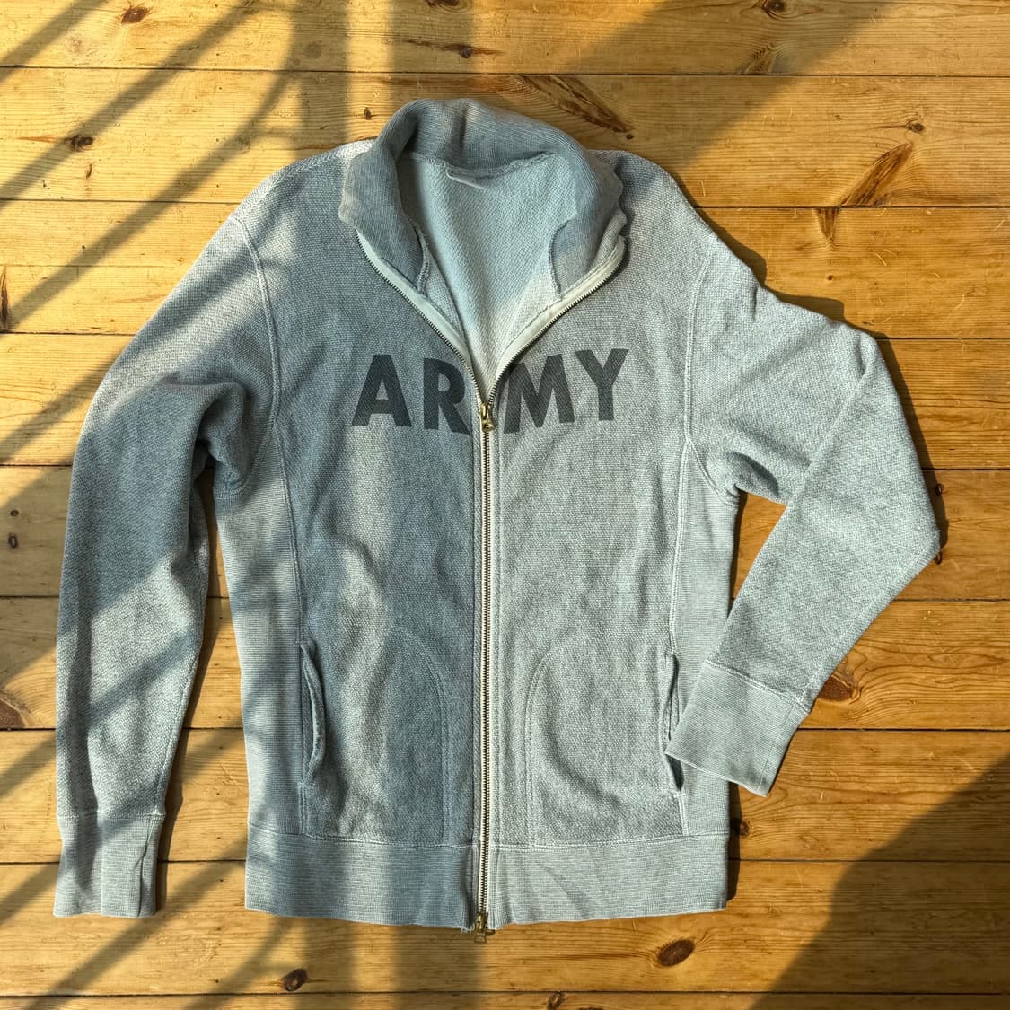 챔피온 리버스위브 풀집업 ARMY 스웻 상품이미지2