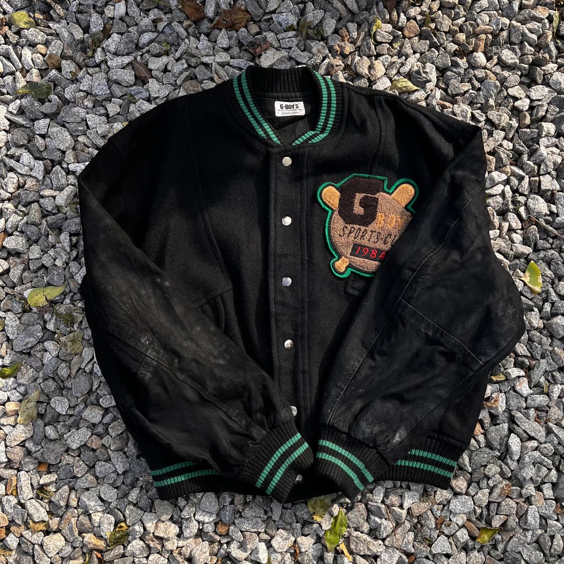 90s G-BOY'S 빈티지 바시티 자켓 (실측확인) 상품이미지1