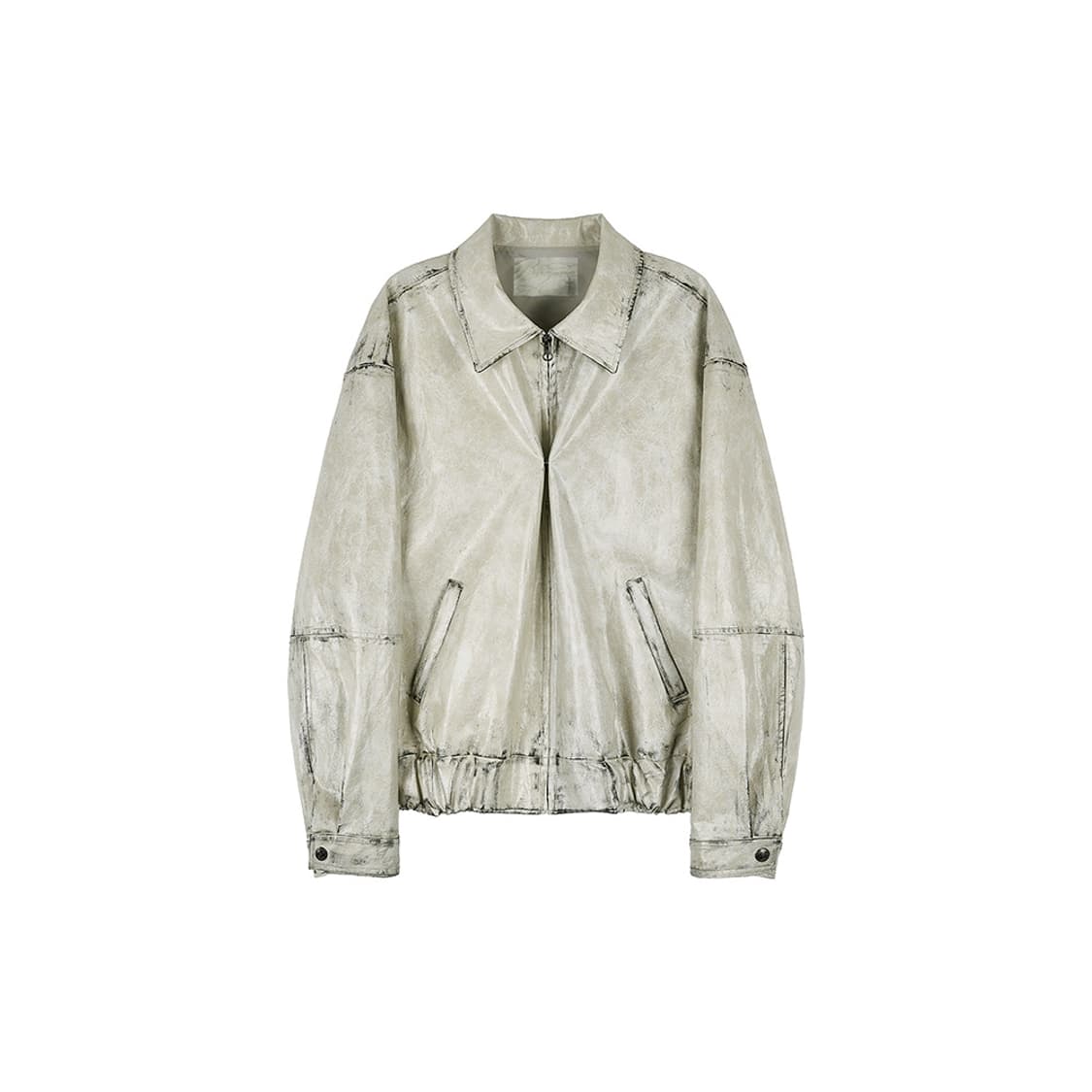 Bonnae 본네 레더자켓 EMBROIDERED JACKET IVORY 상품이미지2