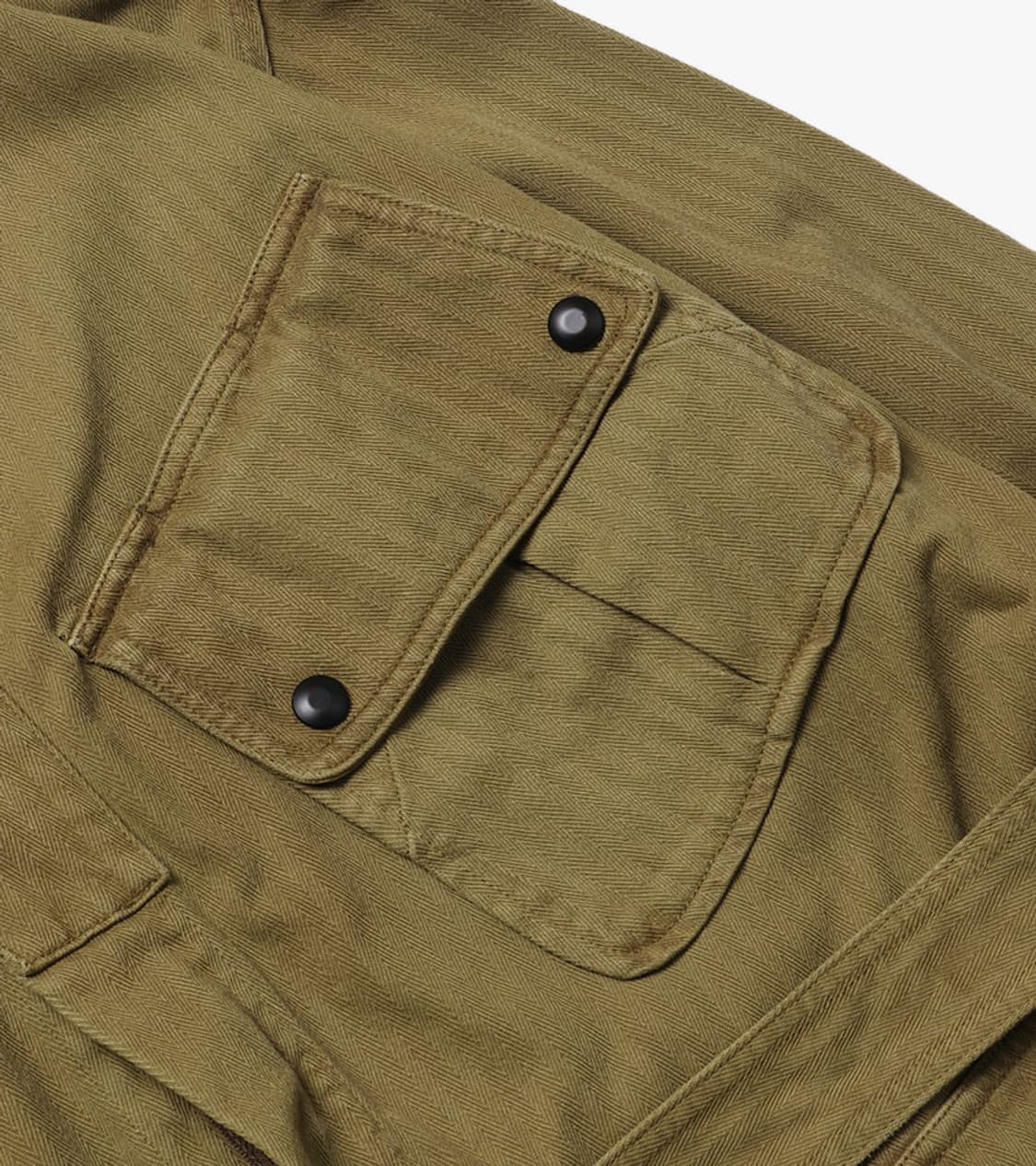 RRL - 24AW 한정 KNIT HERRINGBONE TWILL JK 상품이미지7