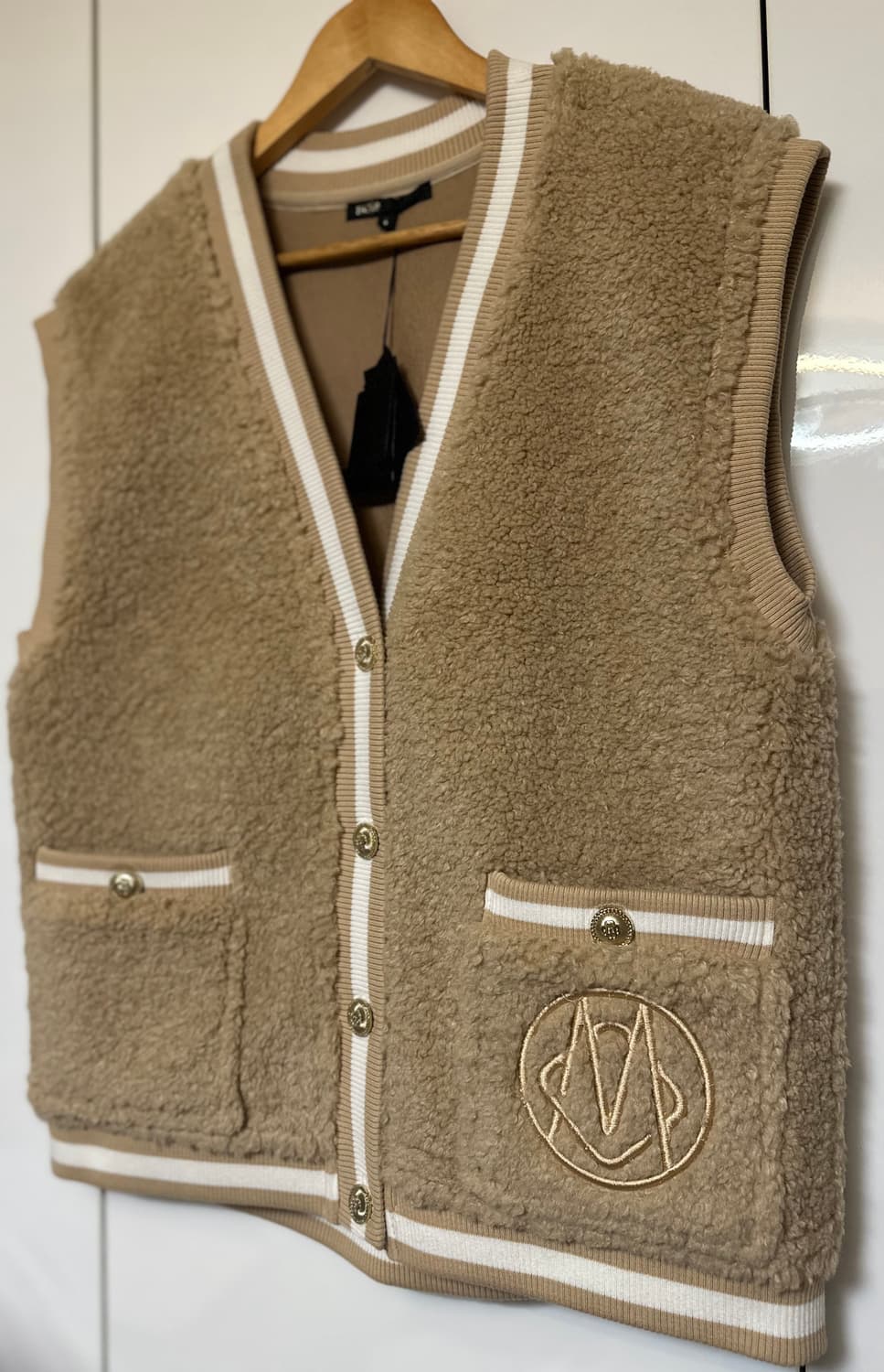 maje 마쥬 브라운 뽀글이 베스트 상품이미지3