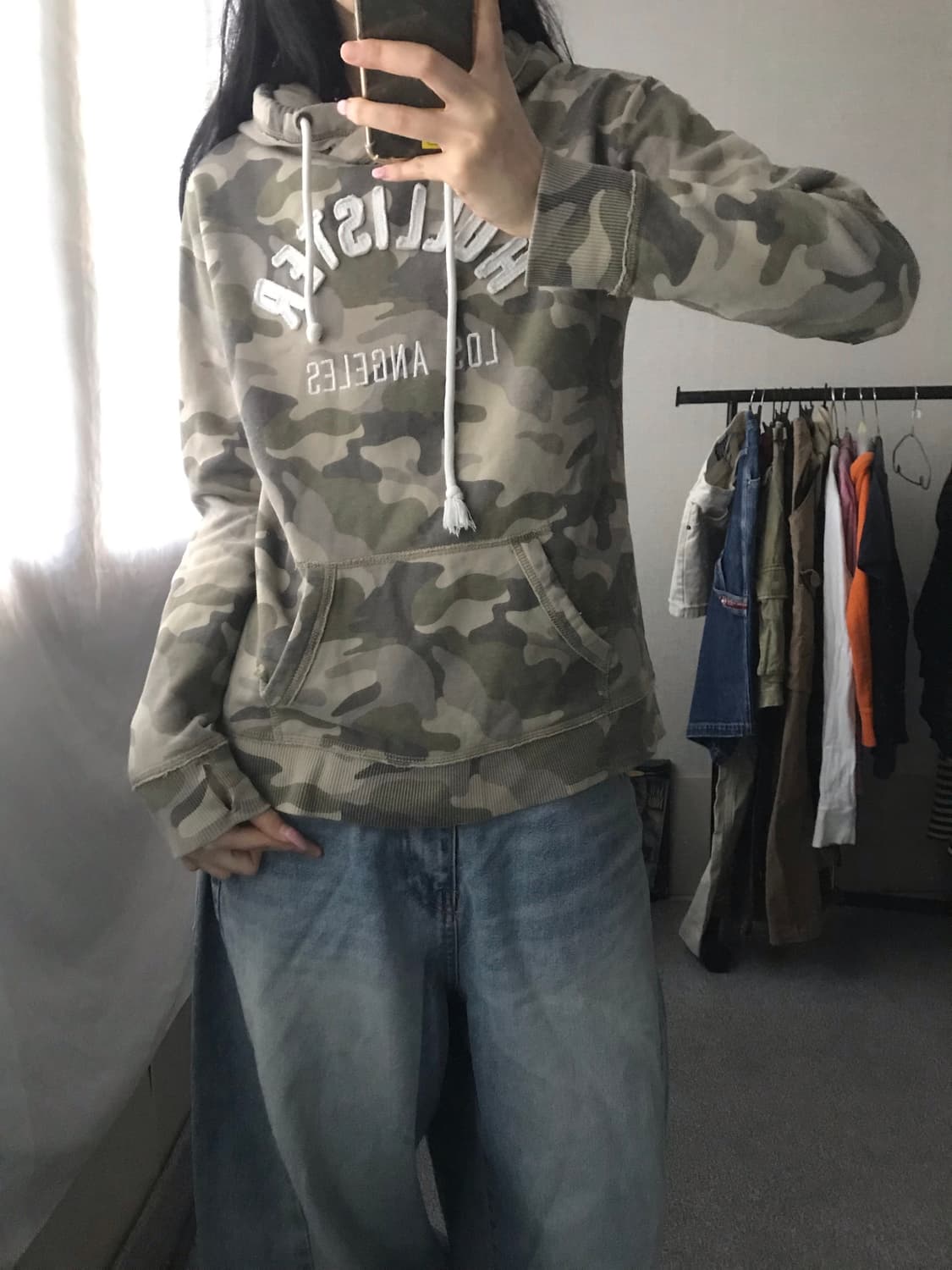 홀리스터 카모 후드티 상품이미지7