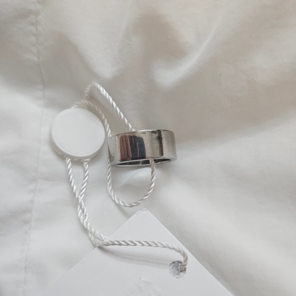 마르지엘라 로고 링 팔라듐 2사이즈 상품이미지5