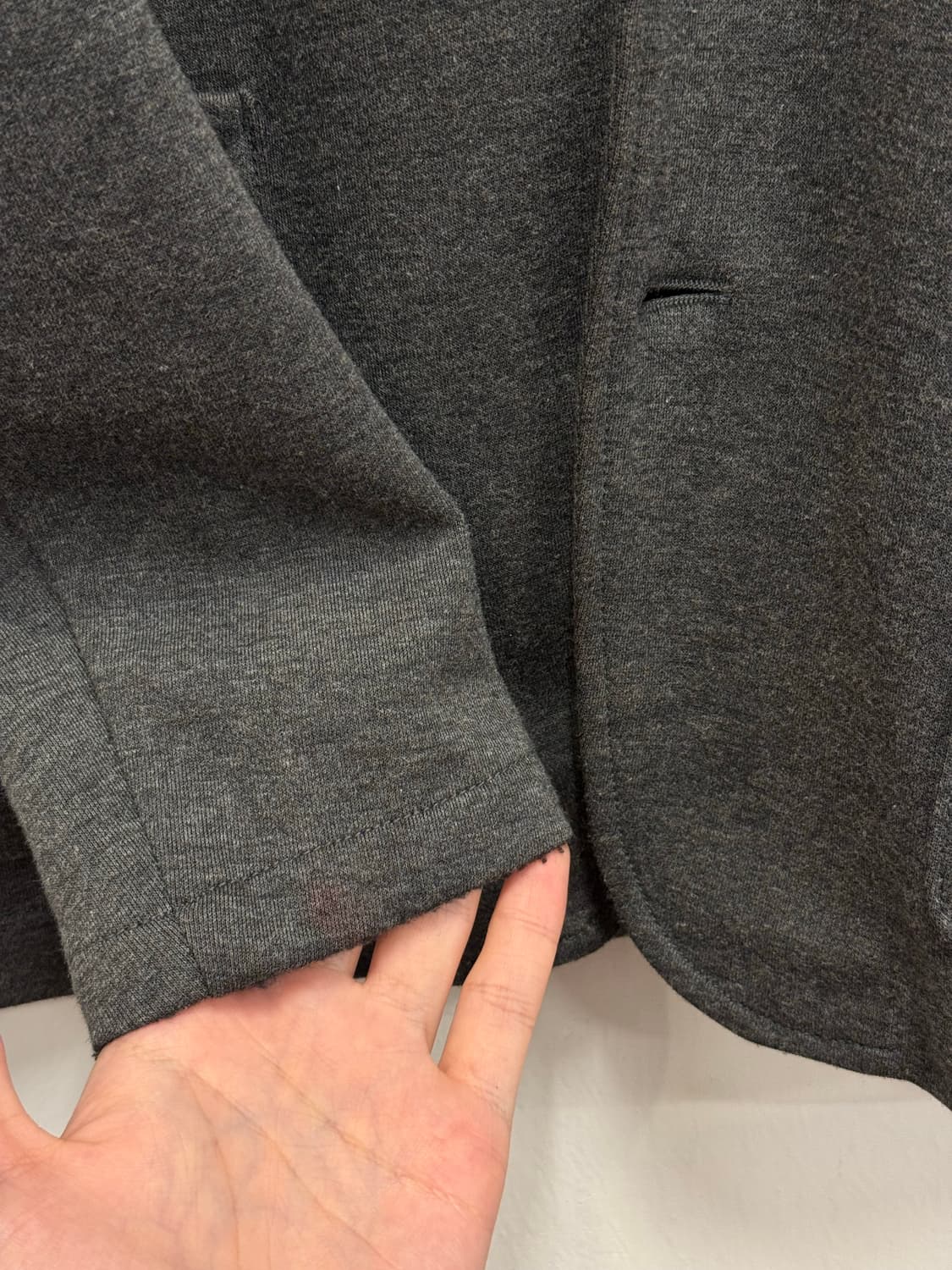 (M) BEAMS HEART 빔즈 하트 Jersey Knit Blazer 상품이미지9