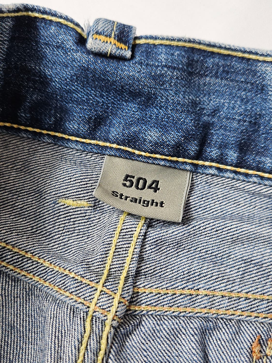 리바이스 504 실버탭 워싱 데님팬츠 청바지 진 빈티지 실버 34 상품이미지5