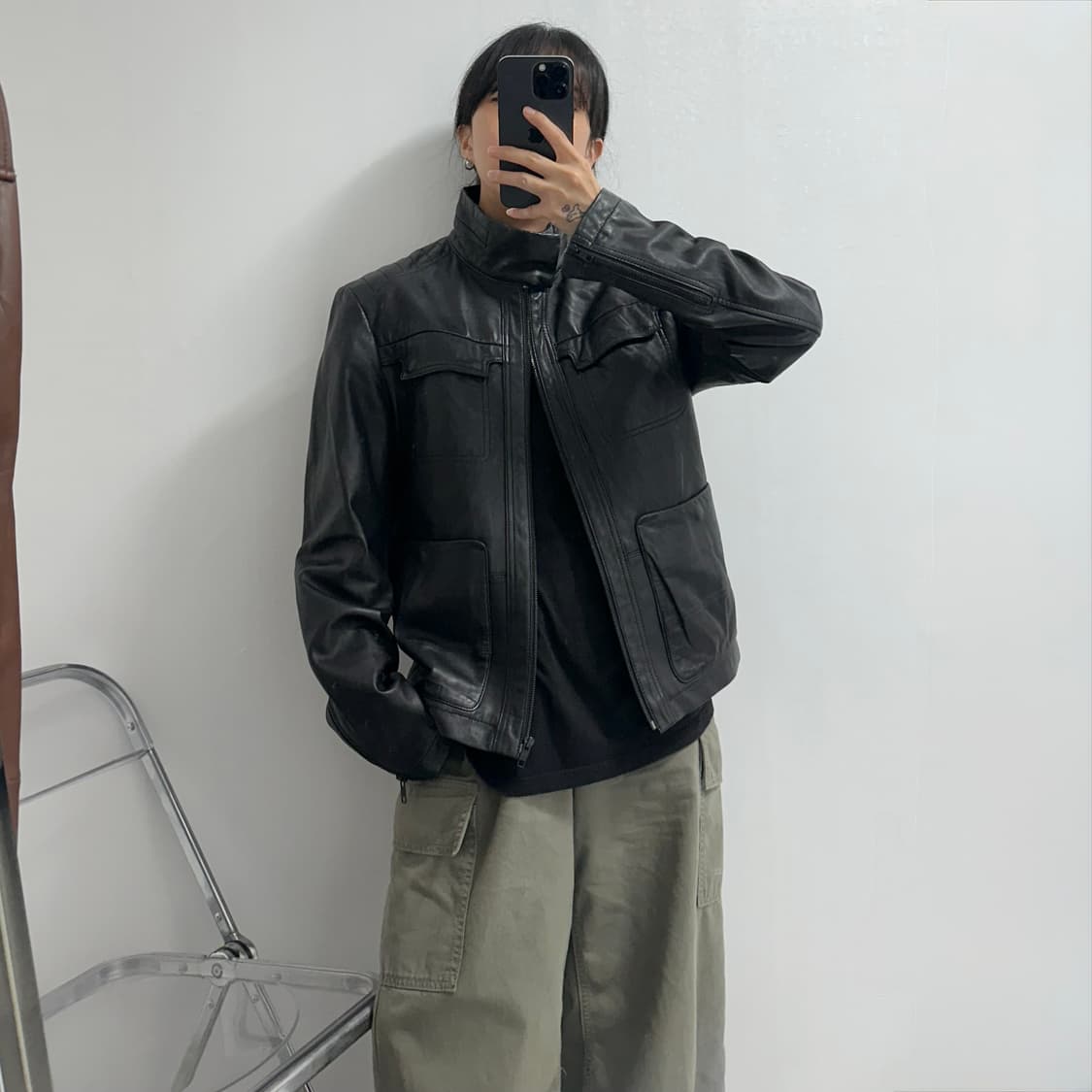 BLANK5 SPACE 양가죽 자켓 상품이미지2
