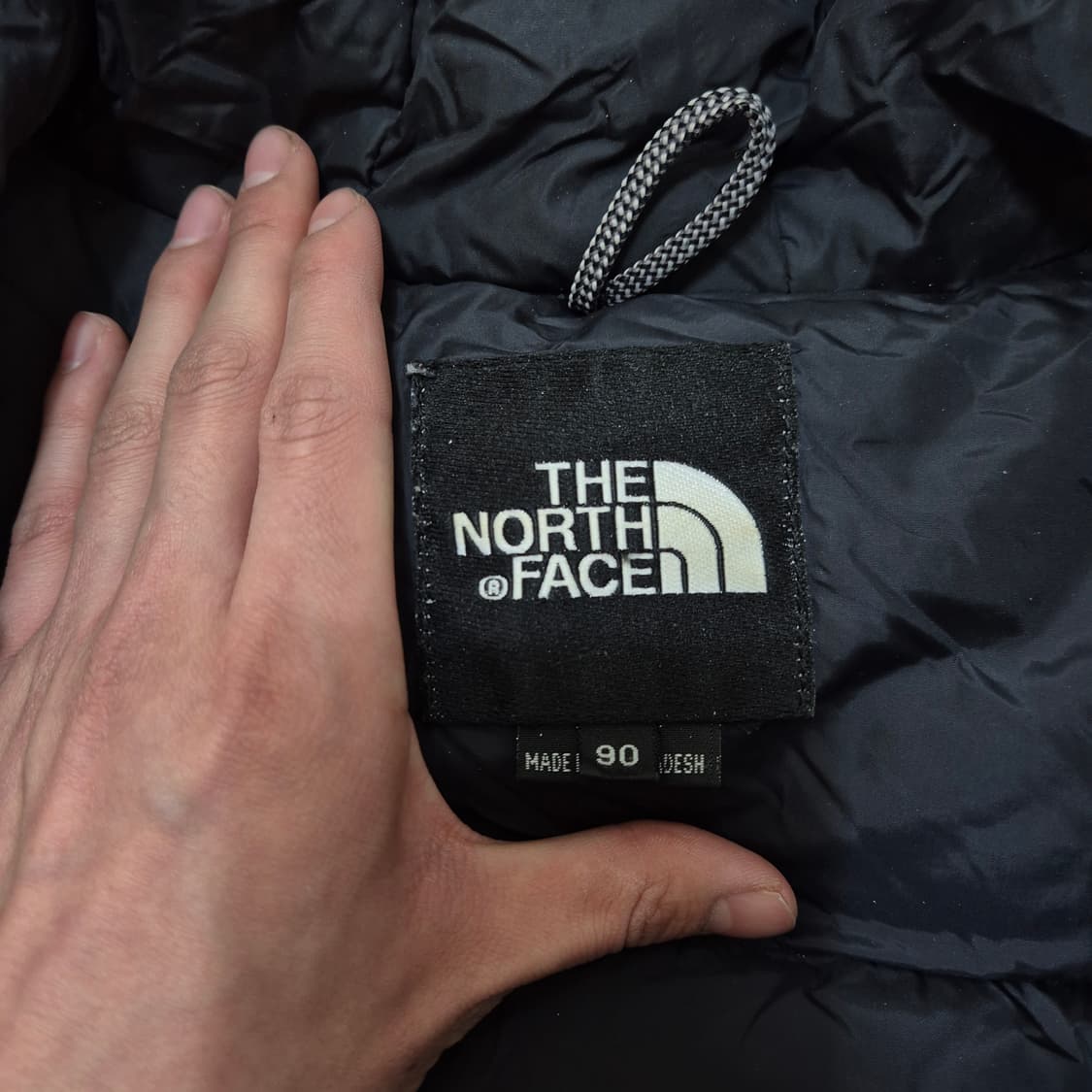 노스페이스 구스다운 후드 패딩 점퍼 L(90) 상품이미지5