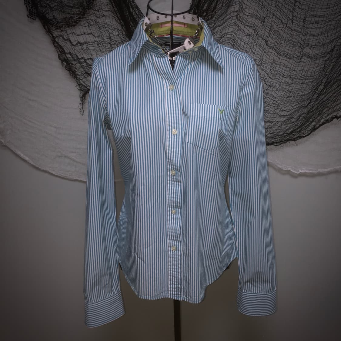 American Eagle fairy mint slim shirt  상품이미지2