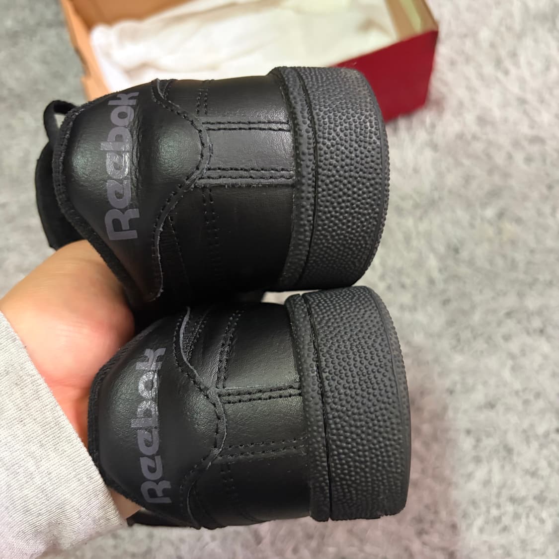 리복 클럽c 트리플블랙 270 상품이미지5