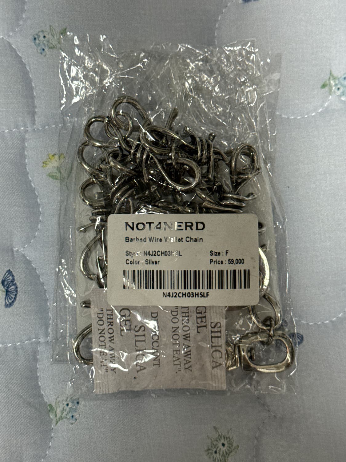 NOT4NERD 바지체인 상품이미지4