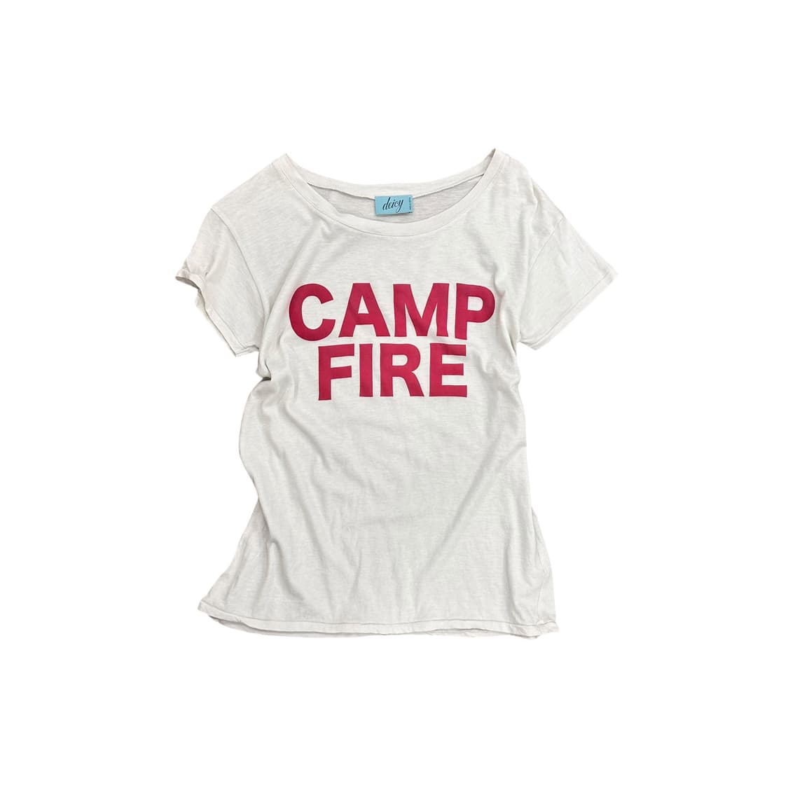 Campfire Loose Cotton T Shirt  상품이미지3