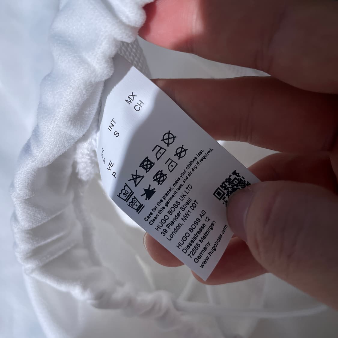 휴고보스 NASUEDE 코튼 스웻팬츠 상품이미지4