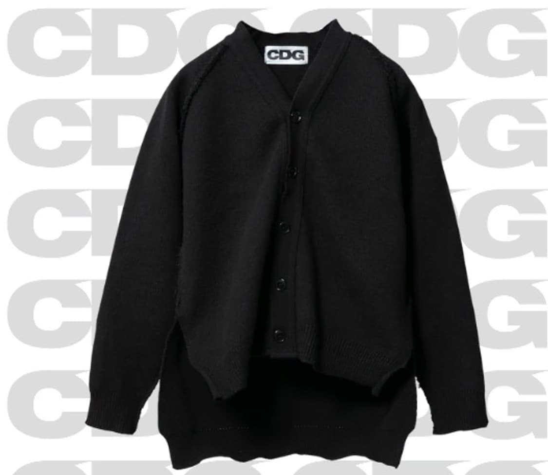 CDG 아웃사이드 심 가디건 xl 사이즈 상품이미지1