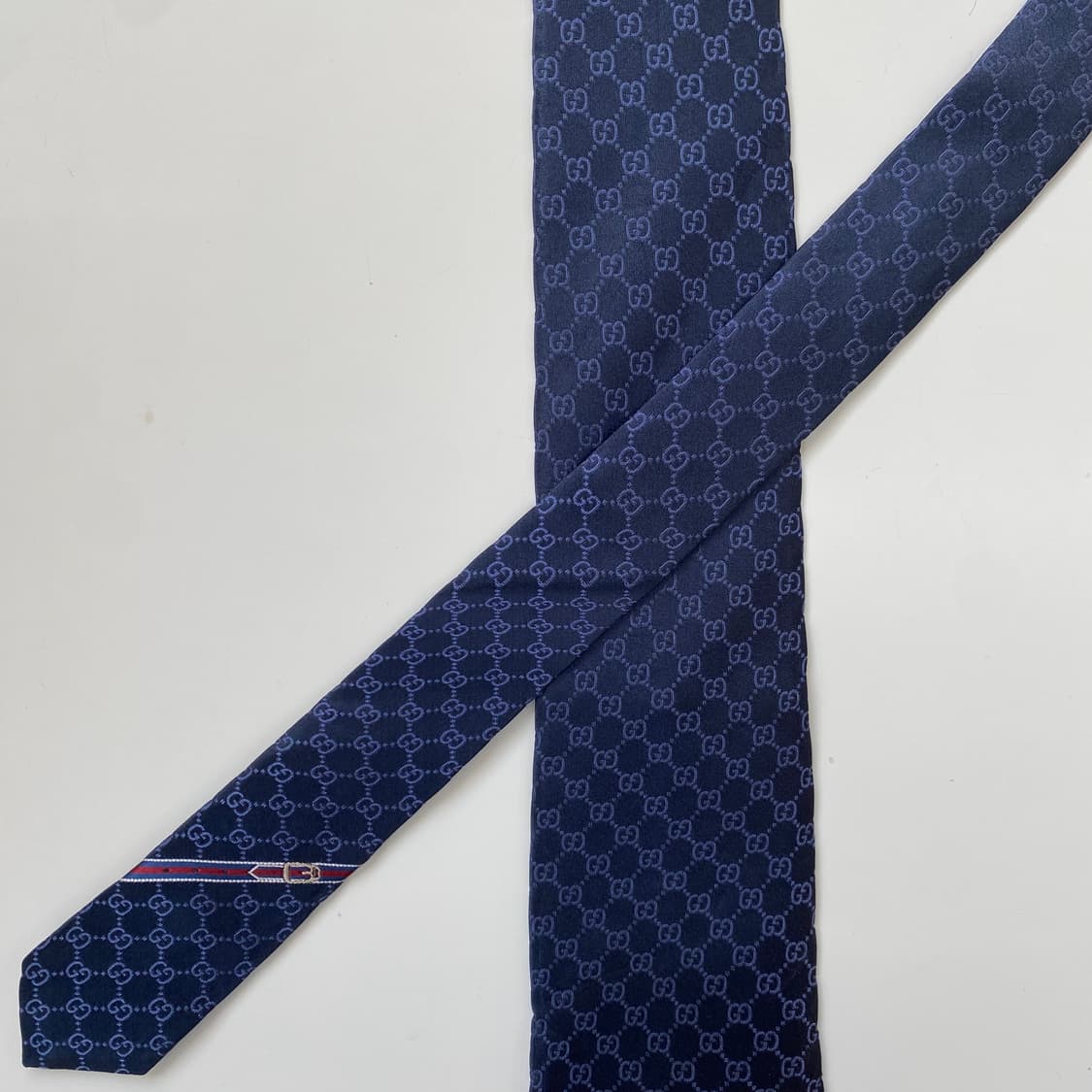 신형 구찌(GUCCI) 명품 정품 모노그램 넥타이 상품이미지4