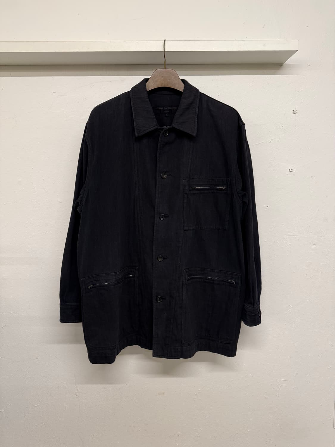 꼼데가르송옴므 지퍼자켓 상품이미지1