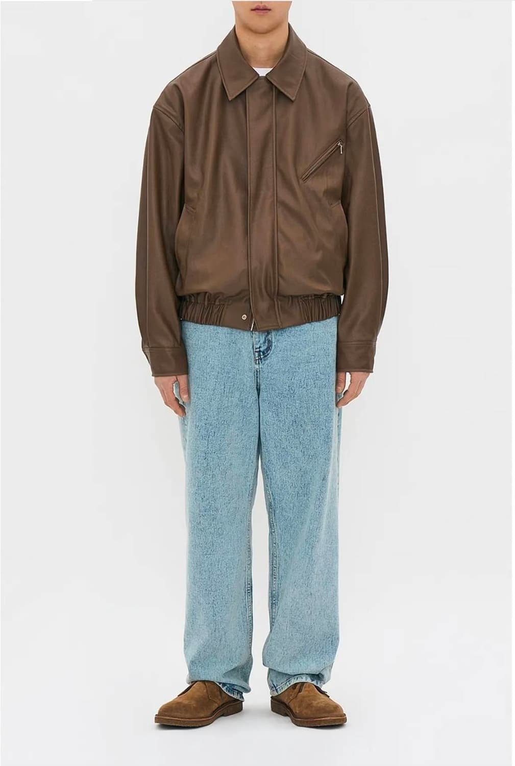 파르티멘토 비건 싱글 레더자켓 L size 상품이미지2