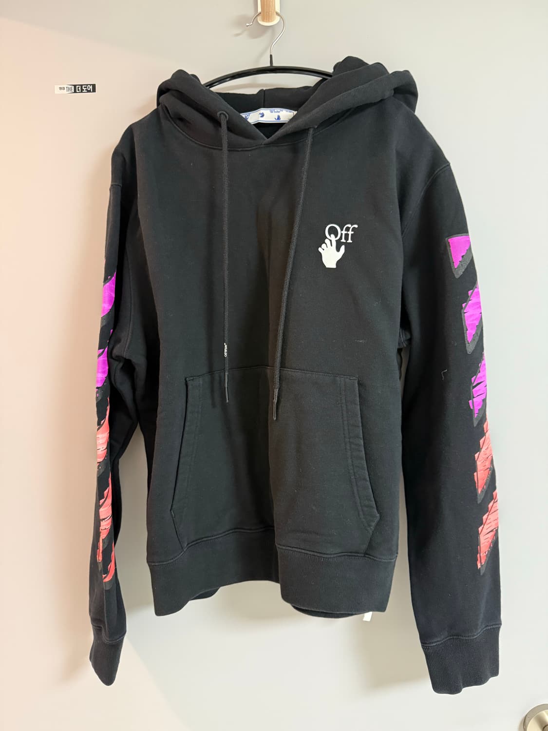 오프화이트 후드 상품이미지1