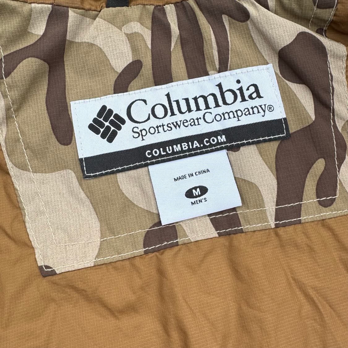 [L] 콜롬비아 카모패턴 후드 패딩 상품이미지8